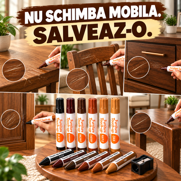 Kit pentru Repararea Zgârieturilor din Mobilier